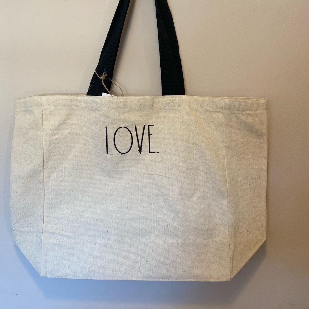 Rae Dunn recicle bag - LOVE
